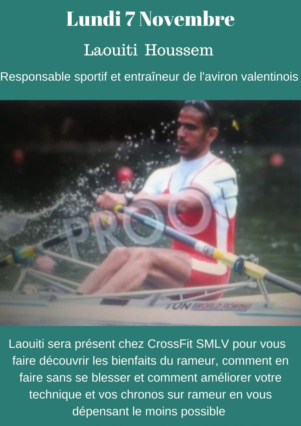 Entraineur de l'aviron valentinois